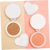 Beaupretty Heart Shaped Makeup Sponges 8pcs Soft Velour for Foundation and Loose Powder for Skin Types Washable and Reusable Cosmetic Tools view 4