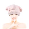 Beaupretty 4Pcs Fast Drying Hair Towel Wrap Absorbent Fleece Shower Cap for Women Quick Drying Turban for Hair Care Comfortable Thickened for Home Gym and Travel view 4