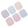 6pcs Thickened Makeup Pads Portable Cleansing Sponges for Deep Cleansing Exfoliation and Oil Removal for Women and Men Reusable Face Cleaning Tool view 1