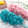 Back Scrubber for Shower, Loofah Sponge Brush Exfoliating Body, Long Handle Scrub Brush for Shower with Loofah on a Stick for Back Use, Bathing Accessories Body Brushes (Style B, 3PCS) view 2