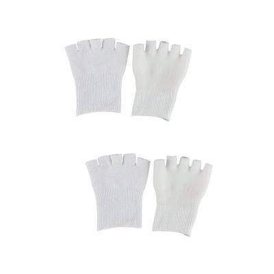 2 Pairs Five Toe Gel Socks Soft and Comfortable Foot Care Supplies for Women Slip Design Moisturizing Toe Cover for for and Daily Use