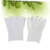 2 Pairs Five Toe Gel Socks Soft and Comfortable Foot Care Supplies for Women Slip Design Moisturizing Toe Cover for for and Daily Use view 2