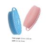 2pcs Silicone Body Scrubber Shower Brush with Creative Design for Gentle Cleansing and Massage for Relaxation view 3