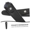 3sets Cattlehide Scissor Protective Sleeves Durable Black Sheath for Hair Shears Beauty Tools Wear Resistant Storage for Embroidery Scissors 2pcs*3 view 4