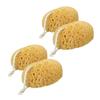 4pcs Reusable Bath Sponges Exfoliating Body Scrubber Poufs for Daily Shower Use Soft Skin Cleansing Sponge Bathroom Supplies for Men and Women view 1
