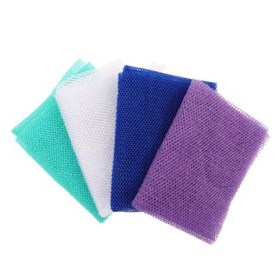 4pcs Long Back Scrubber Exfoliating Washcloth Durable Mesh Bath Towel for Body Knee Joint Creates Rich with Minimal Shower Gel for Men Women