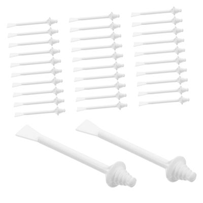 50Pcs Dual Ended Nose Wax Sticks Disposable Applicators for Nose Ear Facial Hair Removal Comfortable Precise Grooming Tool for Men Women Multipurpose Waxing