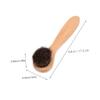 3Pcs Soft Facial Cleansing Brush with Wood Handle Gentle Skin Brush for Exfoliation and Makeup Removal Face Scrubber for Daily Skin Care and Radiance view 2