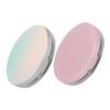 2PCS Travel Loose Powder Container Refillable Ultra Thin Compact with Mirror and Puff for Easy Makeup Touch Ups for Daily Use and Travel view 1