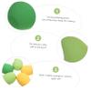 Beaupretty 5pcs Mango Puff Blusher Face Powder for Loose Body Mineral Powder Foundation Setting Makeup Sponge view 3