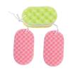 3pcs Natural Loofah Sponge Exfoliating Shower Body Scrubber for Deep Cleansing Quick Drying Bath Accessory Safe for Sensitive Skin Versatile Back Scrubber for Adults view 1
