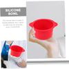 2Sets Silicone Wax Warmer Liner Bowls Hair Removal Replacement Bowls with Stirring Sticks for Easy Mixing and Application view 2