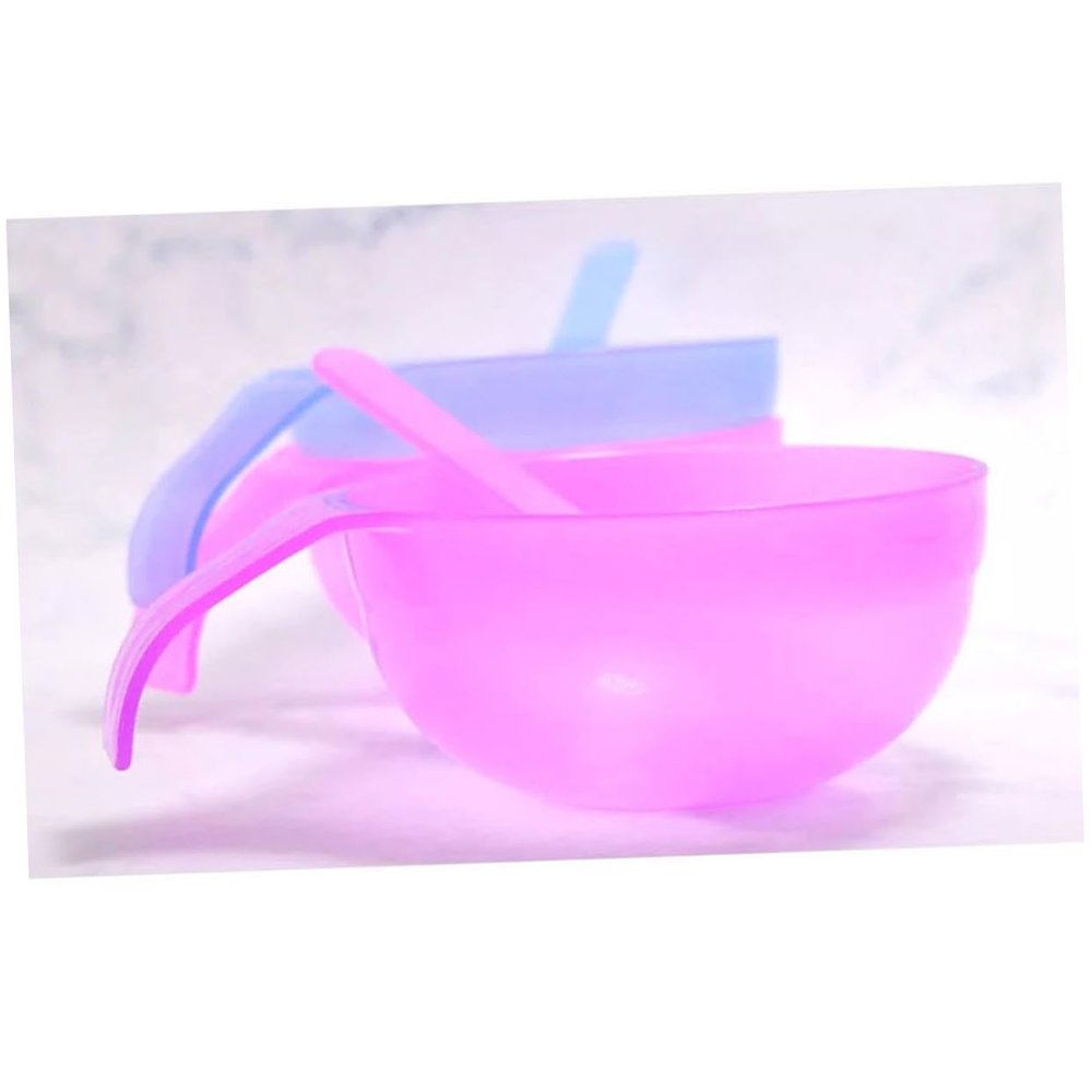 5 Set Facial Mask Tool Set with Mixing Bowls and Stirring Sticks Portable DIY Beauty Mask Kit for Women Includes Reusable Plastic Bowls Random Colors Random Color