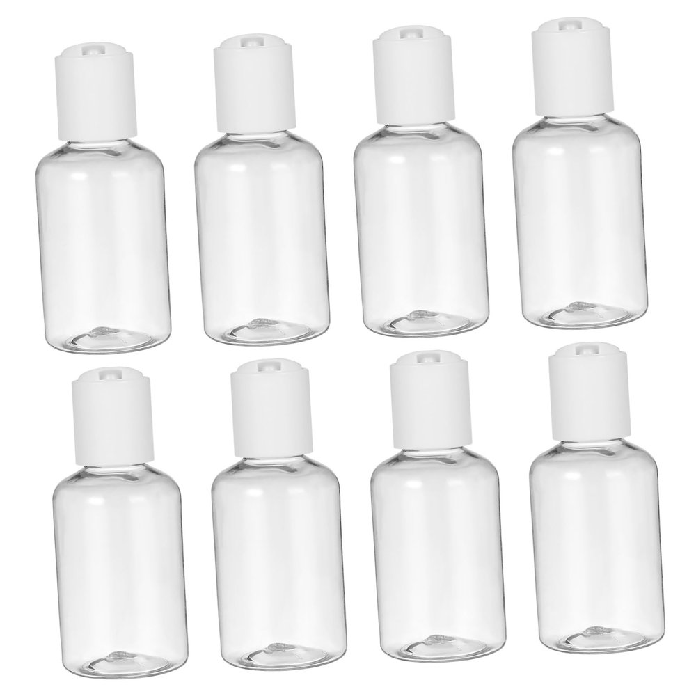 20PCS Refillable Cosmetic Dispensers Lightweight Travel Makeup Bottles for Shampoo Body Wash and Lotion for Vacation Camping and Business Trips Random Color