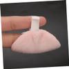 5Pcs Orange Cotton Powder Puff for Makeup Application Soft Foundation Puff for Loose Powder for Salon Home Travel Use view 4