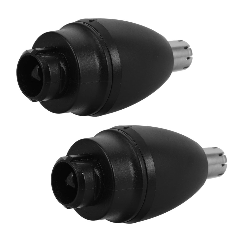 Beaupretty Nose Hair Trimmer Replacement Heads 2pcs Universal Trimmer Head Accessories Compatible Electric Nose Hair Clippers Easy to Install for Men and Women