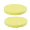 12pcs Thickened Natural Sponge Face Cleaning Puff Super Soft Makeup Facial Exfoliating Tool for Daily Skin Care OPP Bag Included view 1