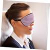 4pcs Double Sided Eye Mask Imitation Silk Sleeping Shades for Travel Naps and Relaxation Soft Lightweight and Light Blocking Design view 4