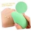 4Pcs Mango Shaped Makeup Sponges Creative Cosmetic Powder for Precision Application Face Makeup Tools for Women Safe Materials for Foundation view 2
