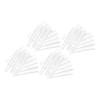 60pcs Silicone Transparent Tweezer Tip Covers Protective Sleeves for Eyelash Grafting Tweezers Durable and Easy to Clean Tip Cases for Professional Use view 1