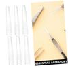 60pcs Silicone Transparent Tweezer Tip Covers Protective Sleeves for Eyelash Grafting Tweezers Durable and Easy to Clean Tip Cases for Professional Use view 3