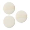 3Pcs Ultra Short Plush Fluffy Powder Puff for Comfortable Body Dusting Talcum Powder Applicator for Liquid Foundation and Face Makeup view 1