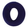 Beaupretty Memory Foam Massage Table Face Pillow Cooling Silk Cover Detachable Headrest Cushion for Spa and Home Use Ergonomic Design in Navy Blue view 1