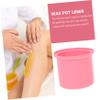 OATIPHO Silicone Wax Warmer Bowl 200ML Non-Stick Wax Cup Liner for Hair Removal Easy for Salon and Home Use view 3