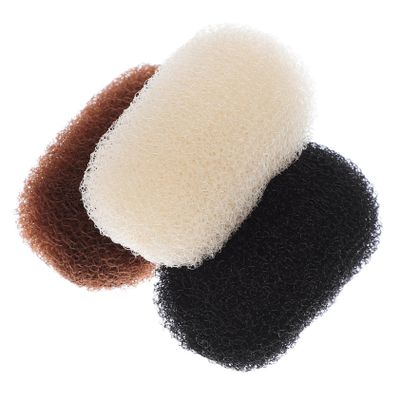 3Pcs Bump Hair Accessories for Volume Self Gripping Hair Clips for Bouffant Hairstyles Suitable for All Hair Types Comfortable and Invisible Volume Pads