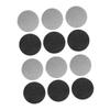 12Pcs Professional Electric Foot File Replacement Heads Small Pedicure Tool for Smooth Feet Compatible with Foot Grinders Easy to Install for Dead Skin view 1