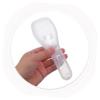 2pcs Razor Travel Case Sturdy Protective Container for Women Shaving Tools Compact Organizer for Home Travel Manual Razor Holder Transparent Design view 4