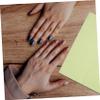 BAZEITFLOW 125 Sheets Shiny Nail Table Mats Disposable Nail Care Towels for Salons Spas and Home Use Soft Absorbent Easy Cleanup view 4