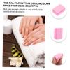 Beaupretty 50Pcs Mini Nail Buffer Block Sponge Professional Manicure Nail File for Nails Lightweight Convenient Buffing Tool for Smooth Shiny Nails for Salon view 3