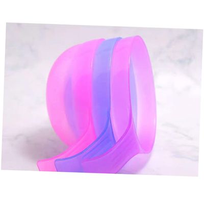 5 Set Reusable Facial Mask Bowl Set with Handle Portable DIY Beauty Mask Mixing Bowls and Stirring Sticks for Women Random Colors Skincare Tools for Home Use Random Color