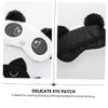 1Pc Adorable Panda Eye Mask Plush Cartoon Sleep for for Travel Relaxation Improved Sleep Quality Blocks Light Reduces Eye Fatigue view 4