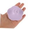 Bath Brush with Ergonomic Grip Soft Silicone Cradle Cap Scrubber for Gentle Scalp Exfoliation Shower Essentials Purple for Newborns view 3