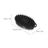 3Pcs Dual Sided Silicone Bath Brush Gentle Exfoliating Body Scrubber for Sensitive Skin Ergonomic Handheld Tool for Deep Cleansing Massaging for Back Shoulders view 2