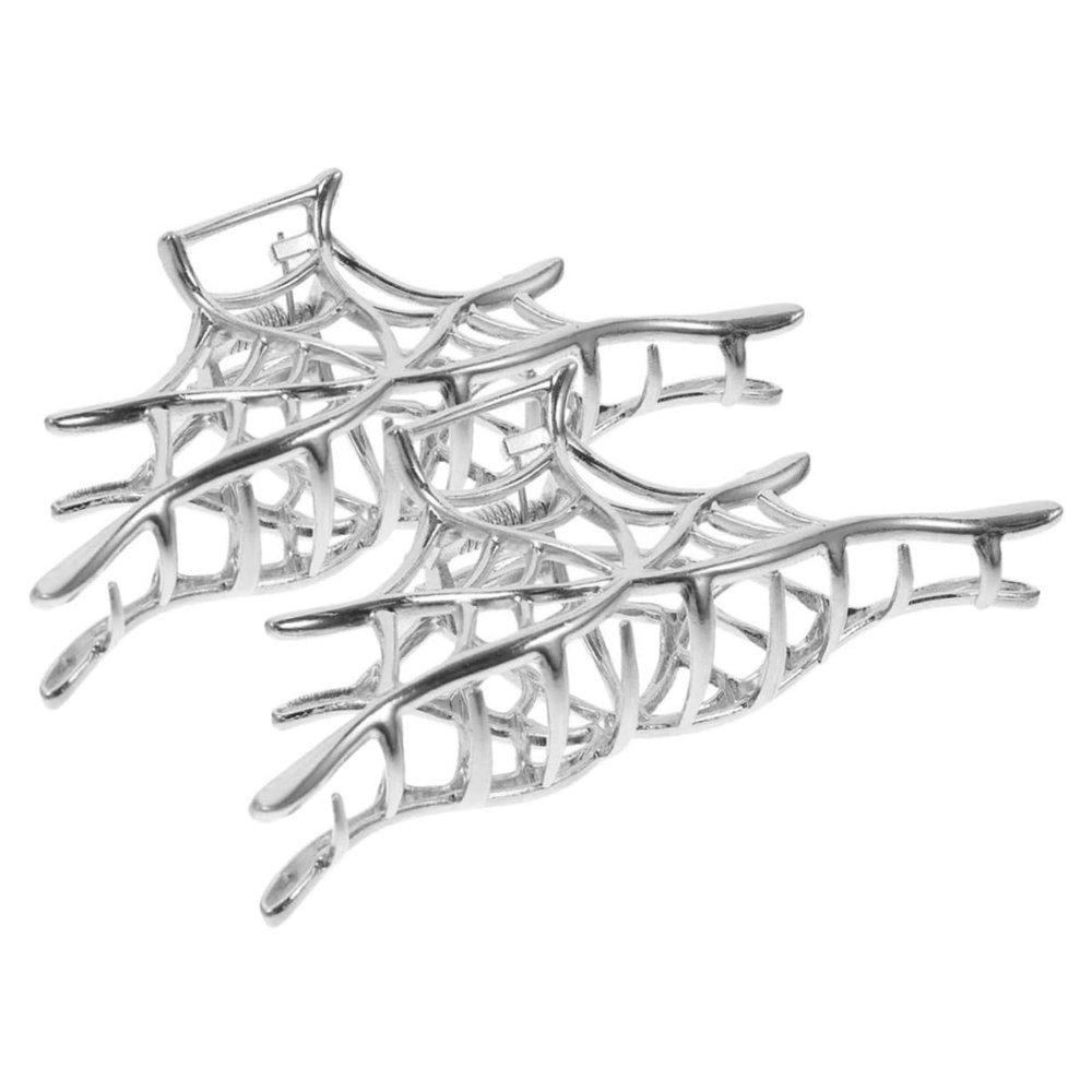 2Pcs Metal Spiderweb Hair Claw Clips for Women Decorative Hair Jaw Clip Durable and Versatile Accessory for Various Hairstyles Stylish and Easy to Use Hair Clip