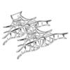 2Pcs Metal Spiderweb Hair Claw Clips for Women Decorative Hair Jaw Clip Durable and Versatile Accessory for Various Hairstyles Stylish and Easy to Use Hair Clip view 1
