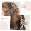 2Pcs Metal Spiderweb Hair Claw Clips for Women Decorative Hair Jaw Clip Durable and Versatile Accessory for Various Hairstyles Stylish and Easy to Use Hair Clip view 3