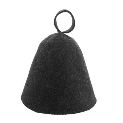 Felt Wool Sauna Hat Insulating Water Absorbent Cap for Men Women Durable Bath Steam Protector for Saunas Spas and Showers Multi Scenario Use Grey
