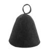 Felt Wool Sauna Hat Insulating Water Absorbent Cap for Men Women Durable Bath Steam Protector for Saunas Spas and Showers Multi Scenario Use Grey view 1