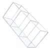 Beaupretty Transparent Acrylic Makeup Brush Storage Box Durable Cosmetic Organizer for Creams Pencils Brushes Lip Gloss Stylish Sundries Container for Women view 1