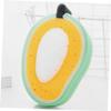 6Pcs Fruit Shape Bath Sponge Exfoliating Shower Sponges for Materials for Newborns and Daily Use for Showers and Birthdays view 3