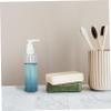 10Pcs Cleansing Oil Pump Bottle Transparent Liquid Dispenser for Creams Lotions Skin Care and Essential Oils Refillable Empty Pump Bottles for Easy Use and Cleaning view 4