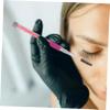 2Pcs Rhinestone Eyelash Brushes with Caps Makeup Applicators for Stunning Lashes Portable Eyelash Tech Supplies for Everyday Special Occasions Eye Mascara Wands view 4