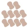 Beaupretty 10pcs Underarm Sweat Pads for Men and Women Absorbent Armpit Shield Invisible Sweat Pads Moisture Control Suitable for Daily Use and Travel view 1