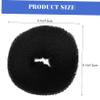 Beaupretty 8Pcs Small Bun Donut Makers Wear-Resistant Reusable Hair Bun Forms for Women Compact Hairstyle Tools for Daily Use view 2