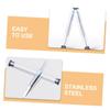 3Pcs Professional Tweezers for Eyebrow Grooming Facial Tweezers with Ergonomic Grip for Hair Trimming and Precision Removal for Women view 3