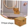 1Set Portable Sundry Organizer Storage Box for Makeup Snacks Accessories Desktop Storage for Bathroom Bedroom Organization view 2